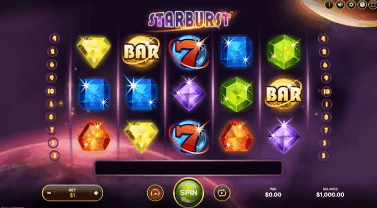 Oplev Spændingen ved Starburst Online Casino